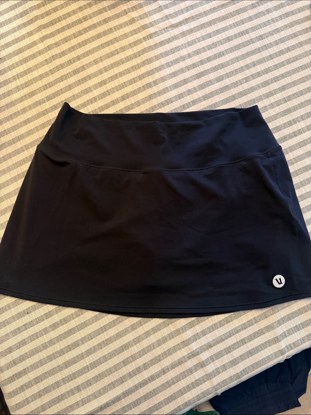 Vuori Black Athletic Skort - Women's Active Skirt